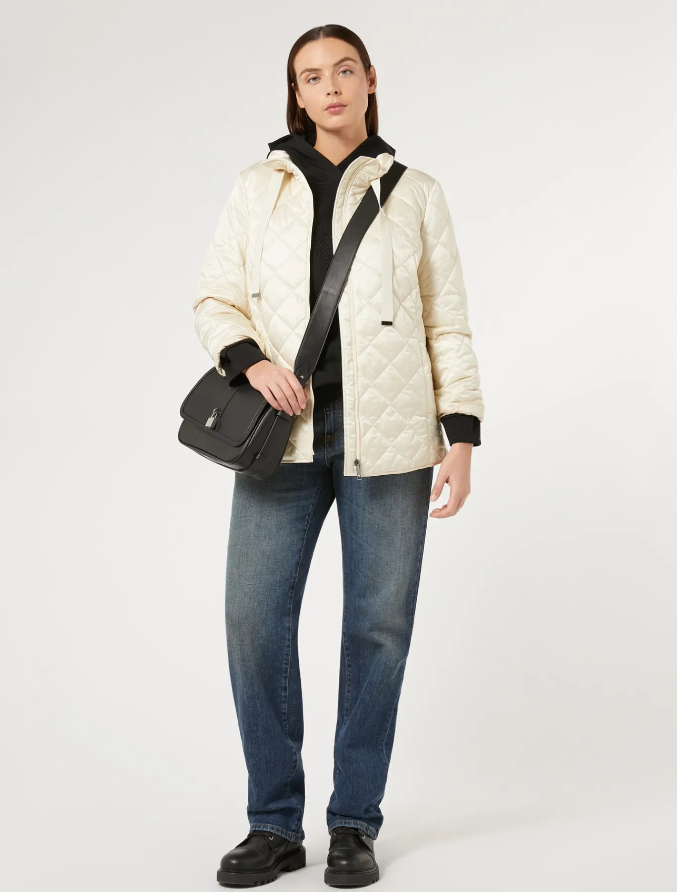 Marina Rinaldi Veste rembourrée en toile irisée JAUNECLAIR Sale