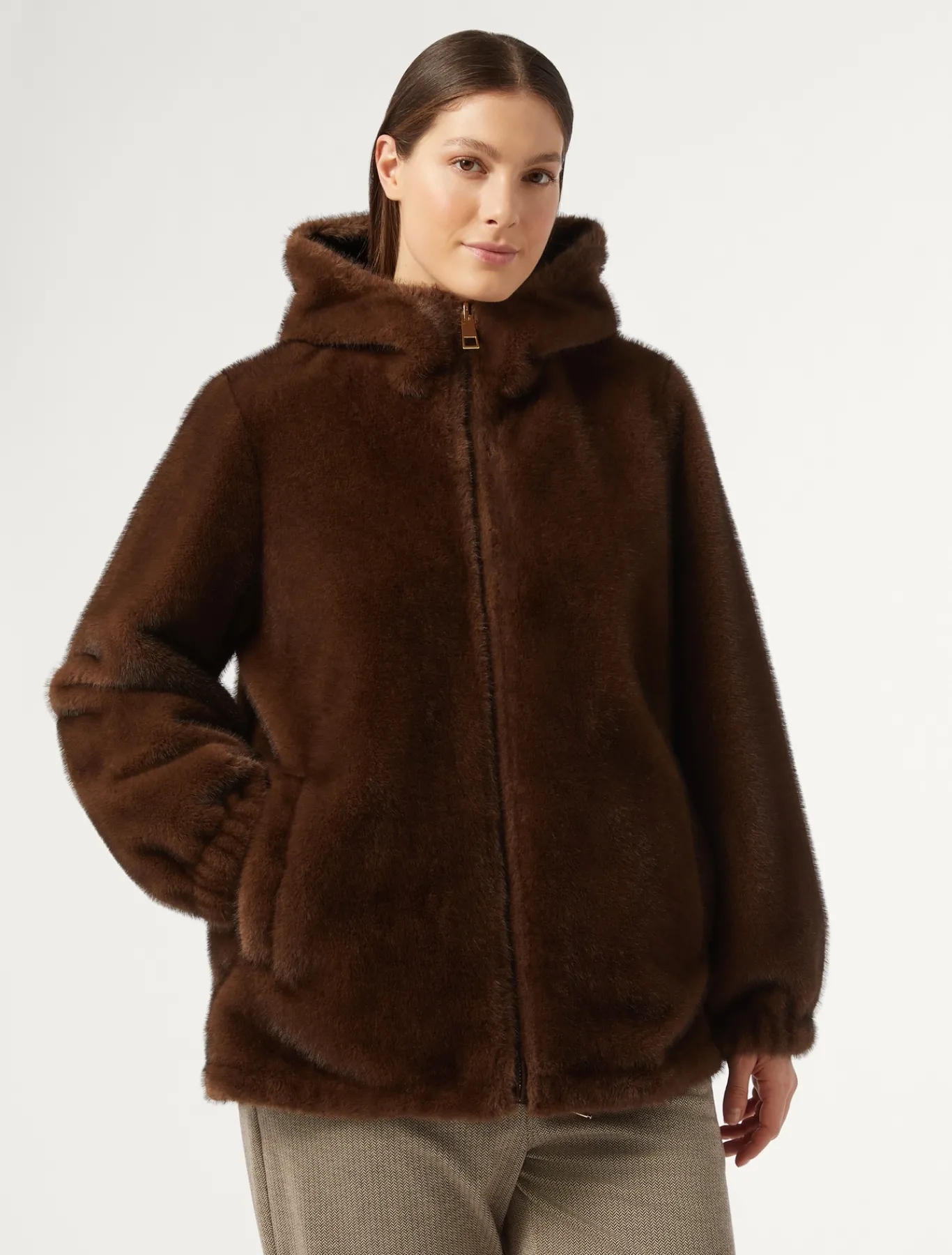 Marina Rinaldi Veste réversible BRUN Fashion