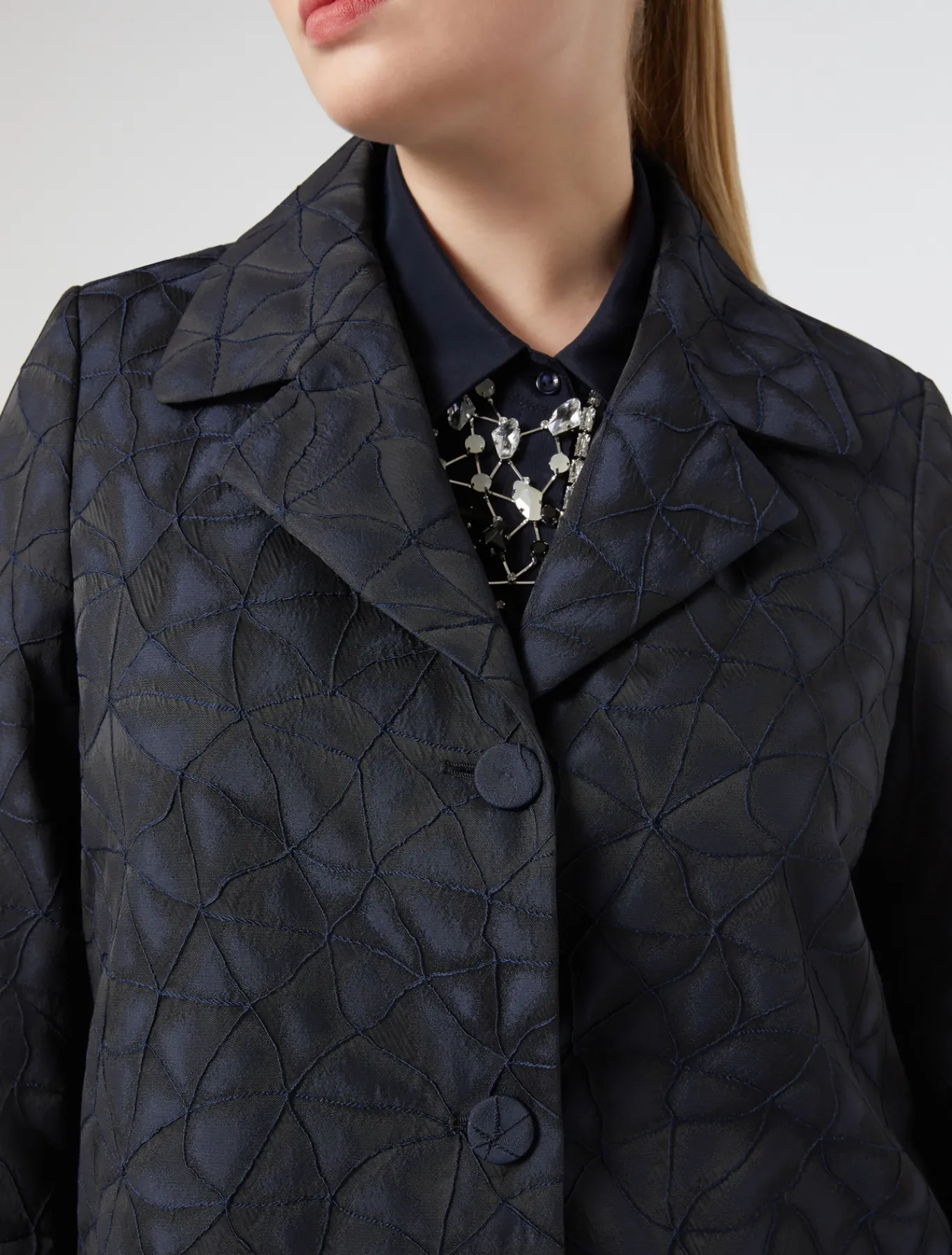 Marina Rinaldi Veste jacquard BLEUMARINE Outlet